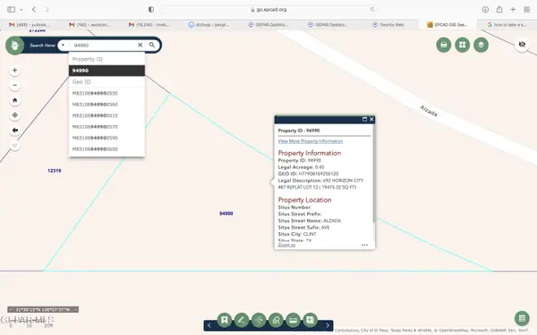 PN-94990 Tbd Horizon City #87 Lot 12, Horizon City, TX 79928