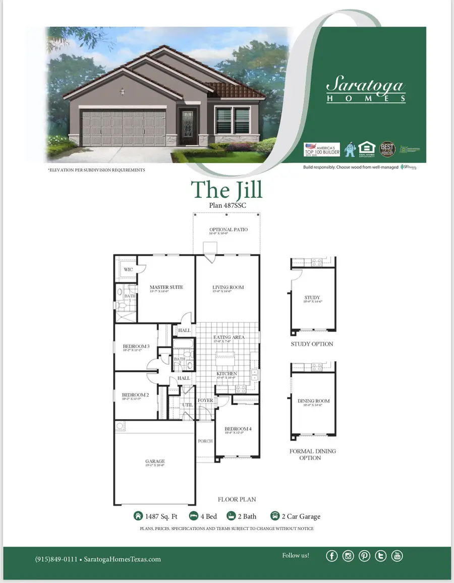 3405 Shelby Luz Court, El Paso, TX 79938 - Image #2