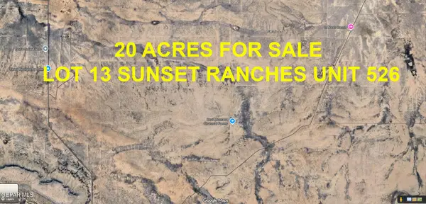 PN 73571 Lot 13 Sunset Ranches Unit 526, Sierra Blanca, TX 79851