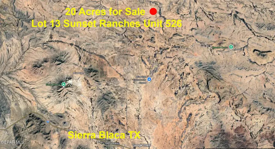 PN 73571 Lot 13 Sunset Ranches Unit 526, Sierra Blanca, TX 79851 - Image #2