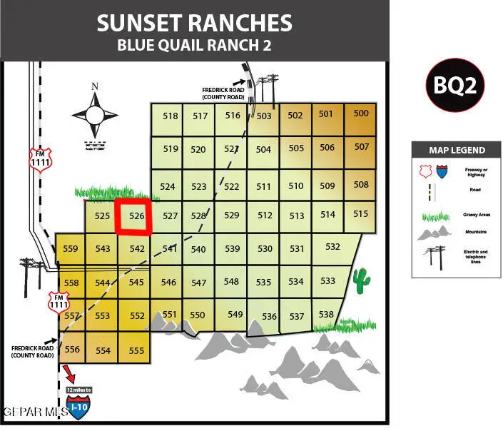PN 73571 Lot 13 Sunset Ranches Unit 526, Sierra Blanca, TX 79851 - Image #3