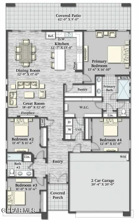 12909 Powick Drive, El Paso, TX 79928 - #2