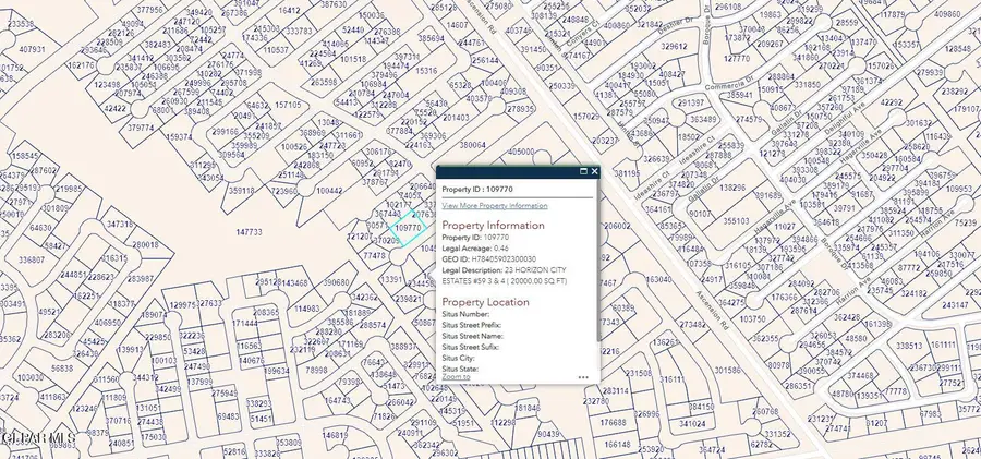 23 HORIZON City Estates #59 3&4 (20000sf), El Paso, TX 79928 - #3