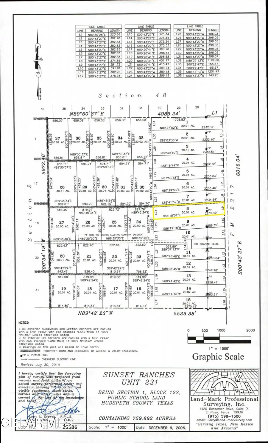 123 SEC 1 Psl Sunset Ranches #231 Lot 8, Fort Hancock, TX 79839 - Image #2