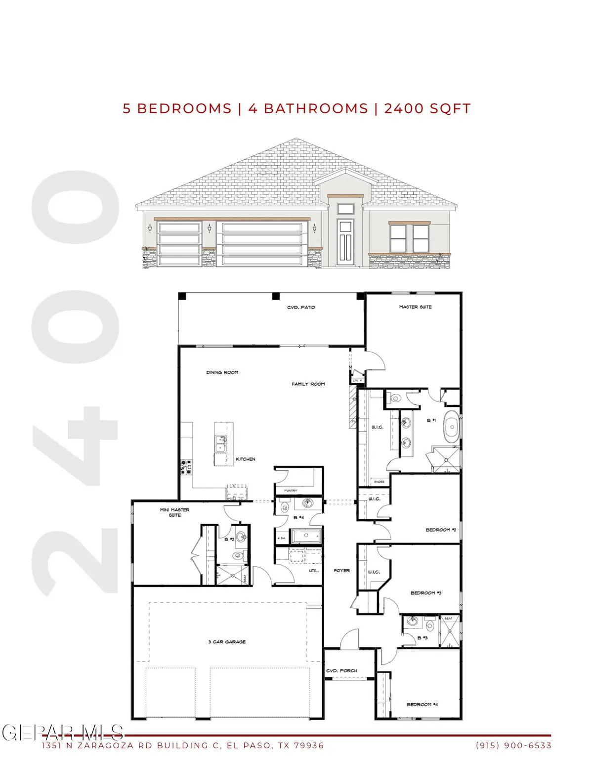 13208 Nacho Alvarado Drive, El Paso, TX 79927 - #1