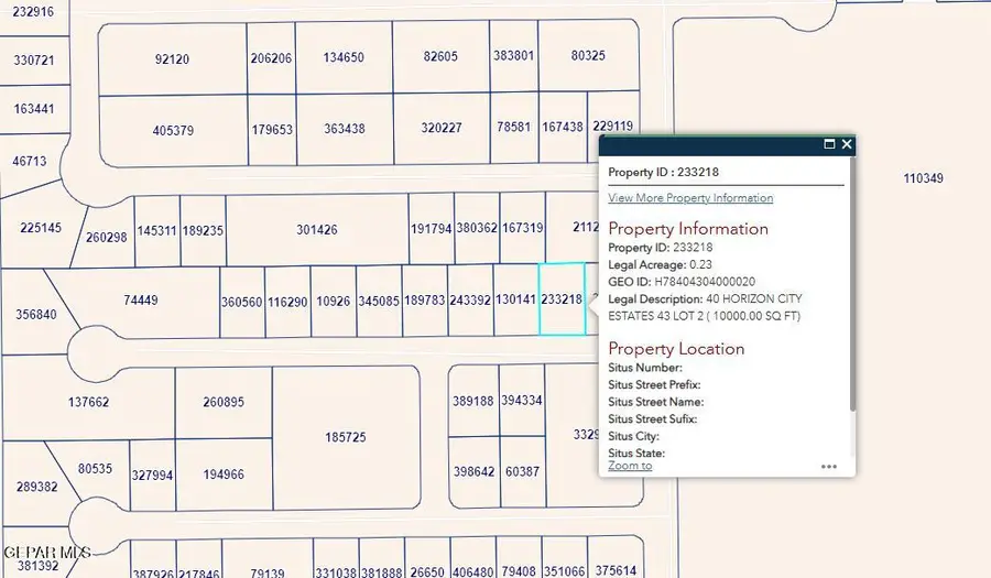 PN-233218 40 Horizon City Estates Lot 2, Horizon City, TX 79928 - #2
