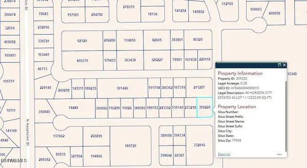 PN-309220 40 Horizon City Estates Lot 1, Horizon City, TX 79928