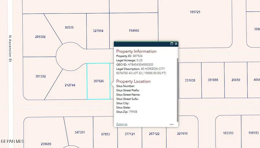 PN-387926 40 Horizon City Estates Lot 32, Horizon City, TX 79928 - #2