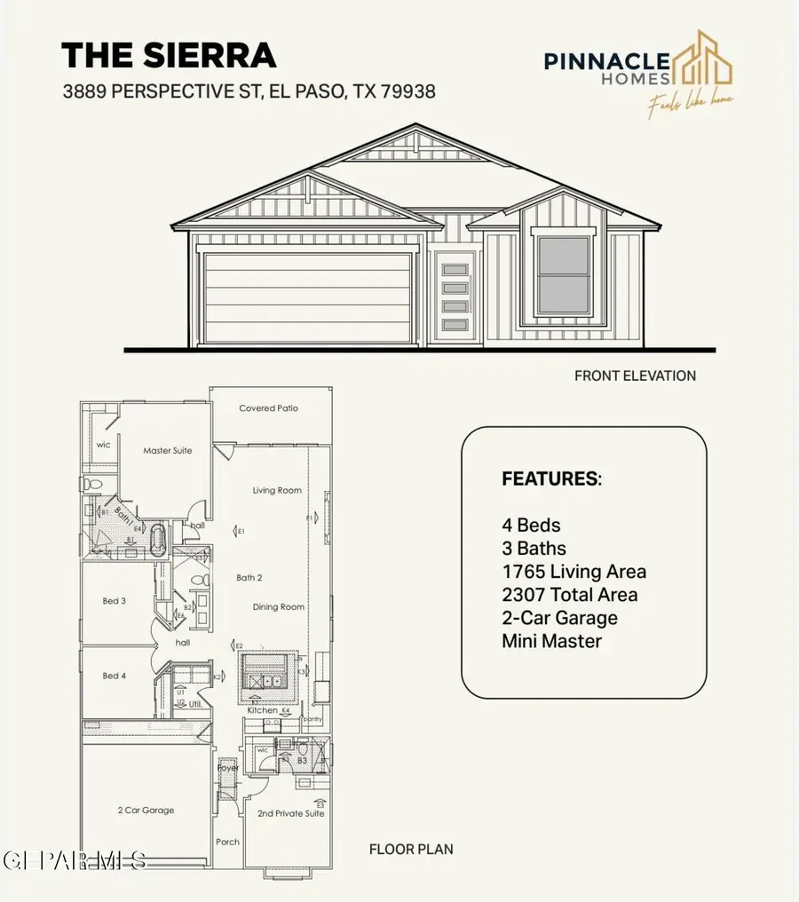 3889 Perspective Street, El Paso, TX 79938 - #2