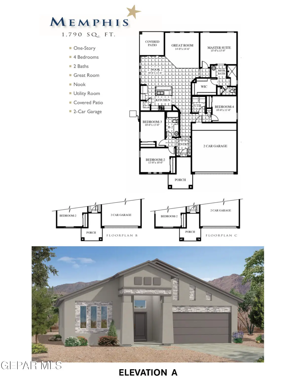 3864 Bubble Place, El Paso, TX 79938 - #1