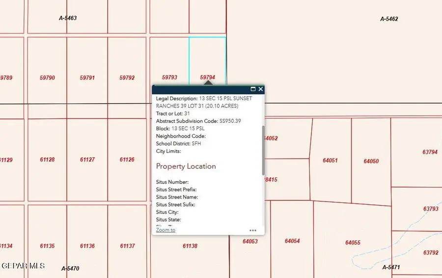 PN-59794 Sunset Ranches #39 Lot 31, Sierra Blanca, TX 79851 - #2