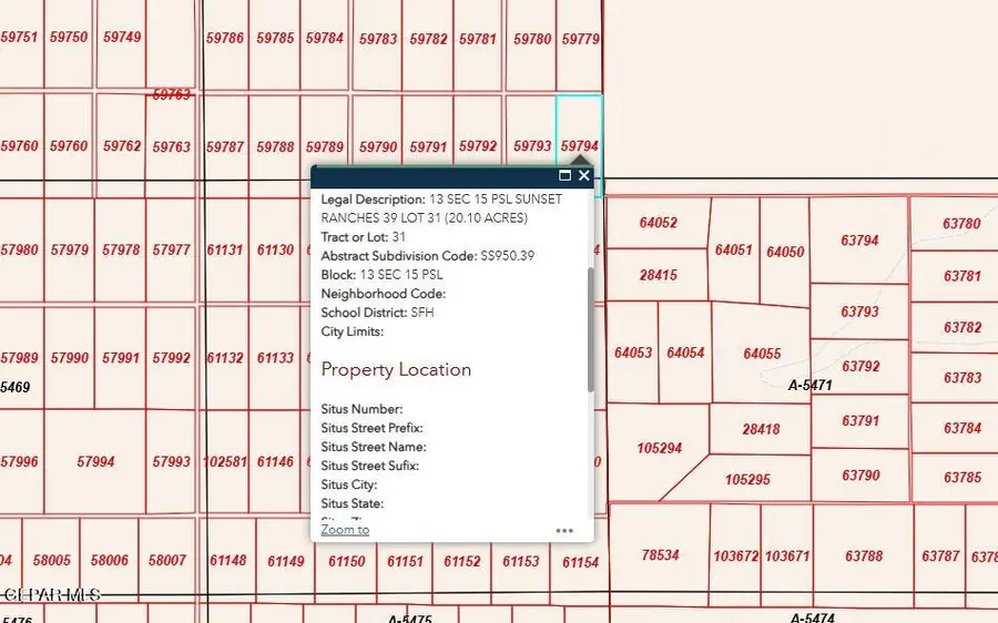 PN-59794 Sunset Ranches #39 Lot 31, Sierra Blanca, TX 79851 - #3