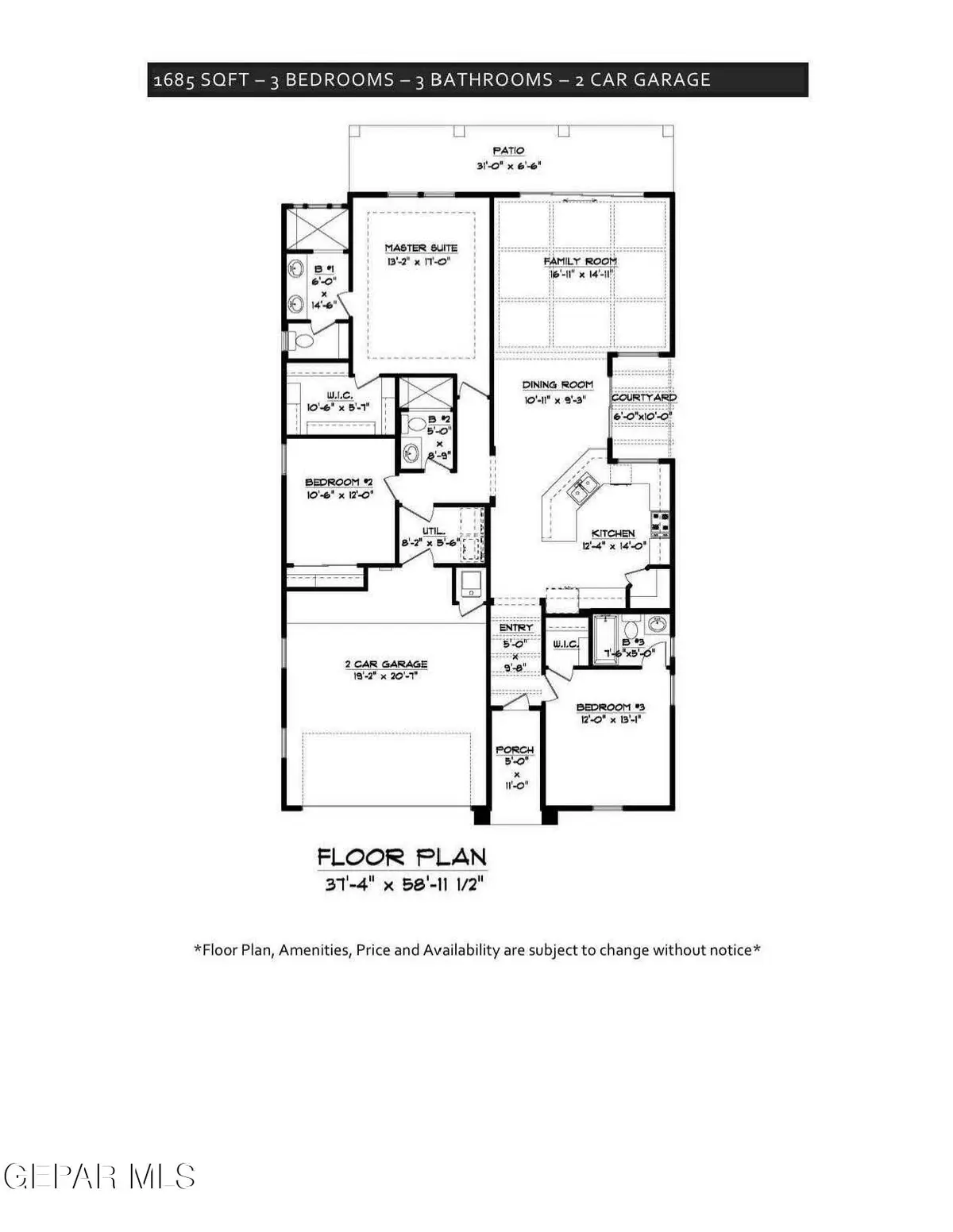12681 Cono Norte Drive, El Paso, TX 79934 - #1