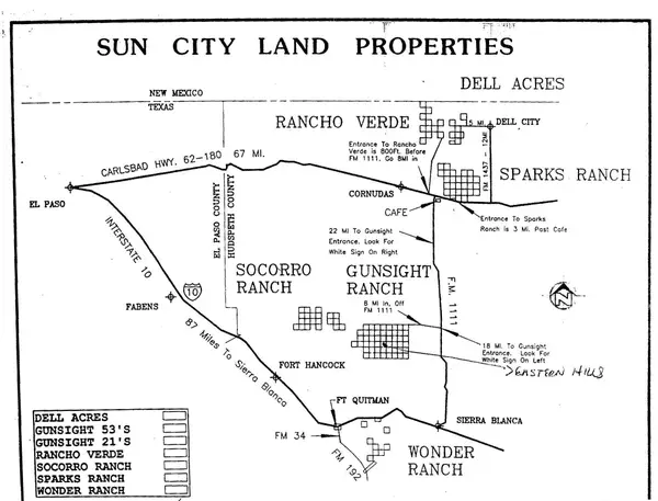 19 13 Psl Gunsight Ranch Lot 7 Road, Sierra Blanca, TX 79851