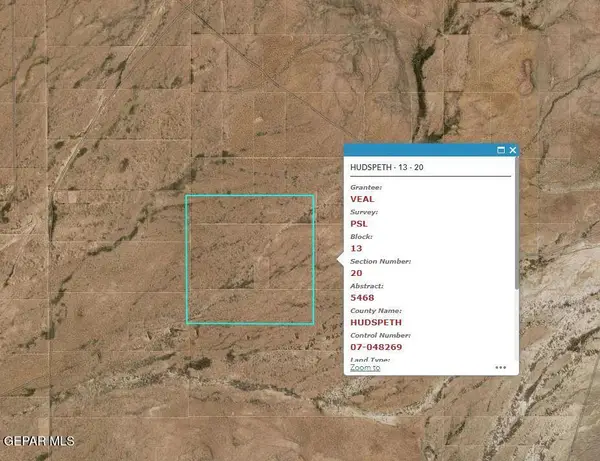 TBD Tbd, Sierra Blanca, TX 79851