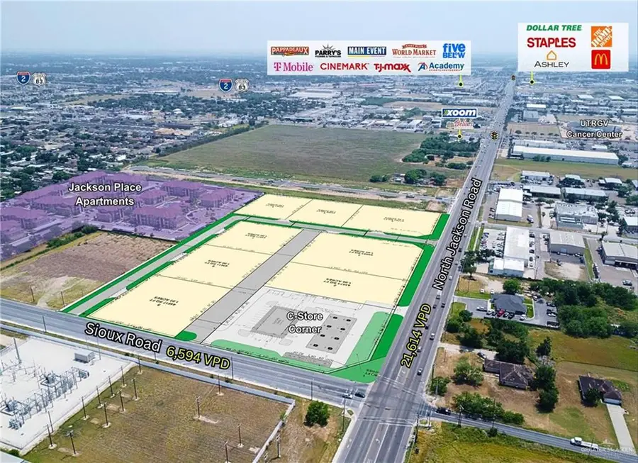 SEC Jackson Road, Pharr, TX 78577 - #3