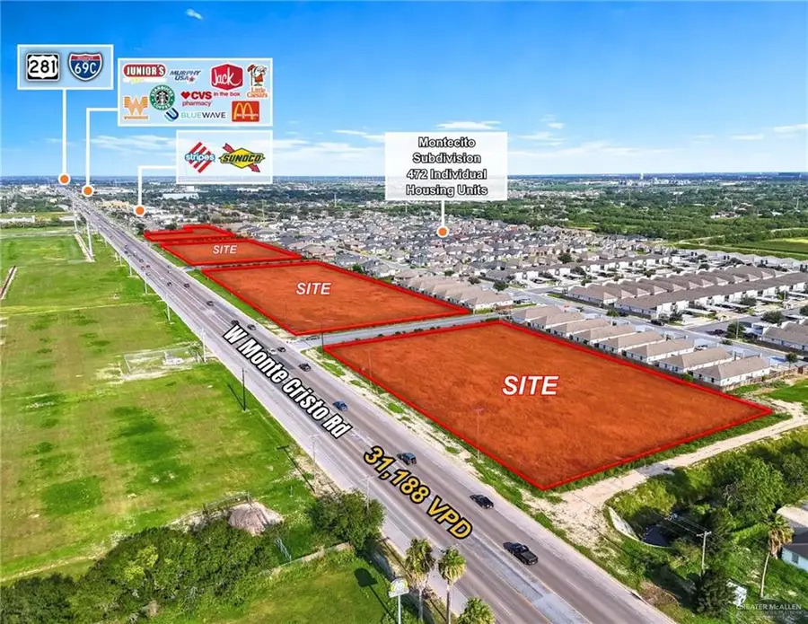 TBD Parcel 3 W Monte Cristo Road, Edinburg, TX 78541 - #2