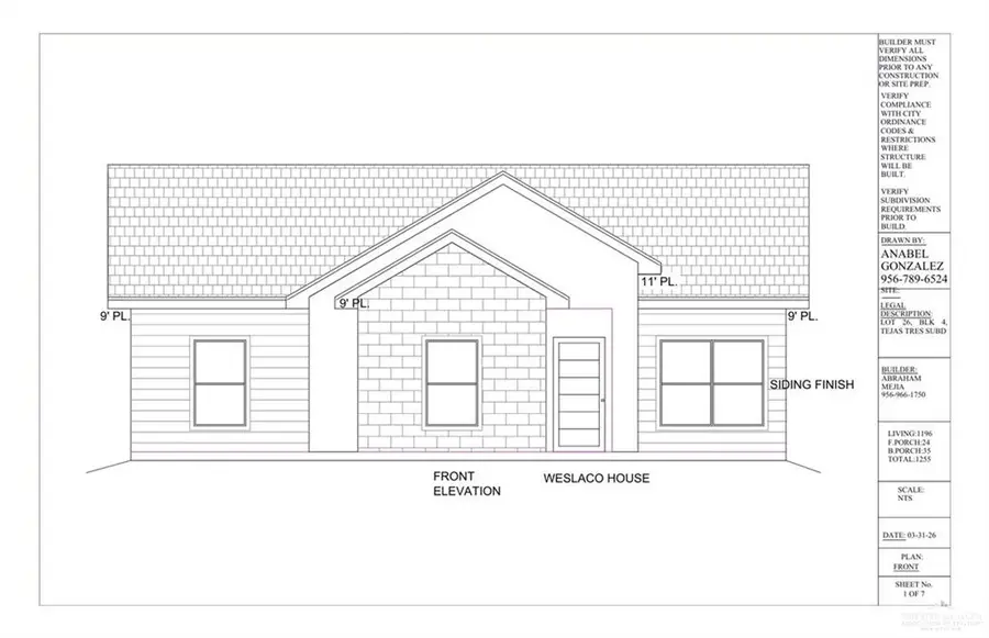 1423 Eisenhower Avenue N, Weslaco, TX 78599 - #3