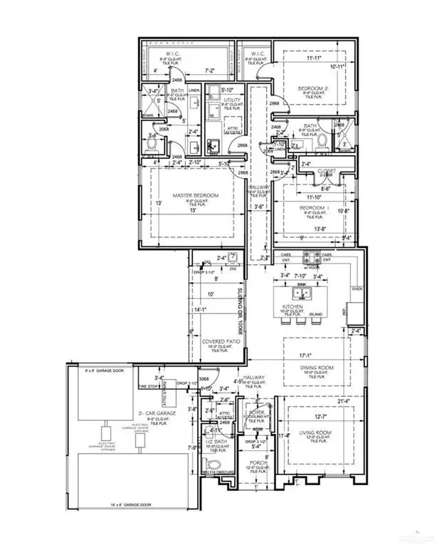 805 Azalea Street, Mission, TX 78573 - #2