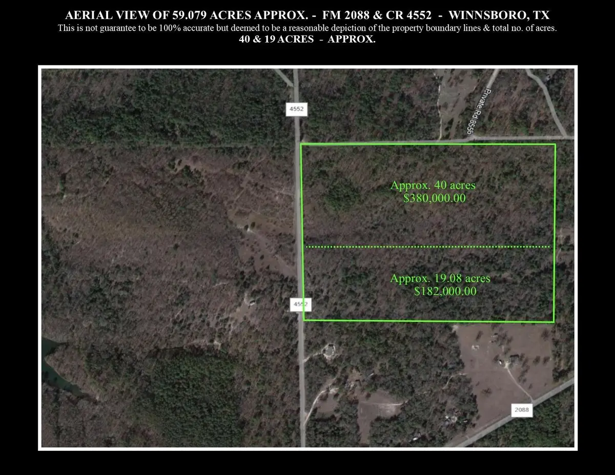 TBD CR 4552, Winnsboro, TX 75494 - Image #1