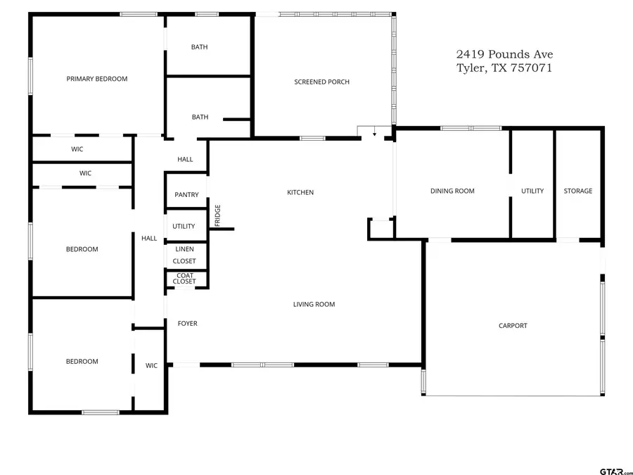 2419 Pounds Ave, Tyler, TX 75701 - #3