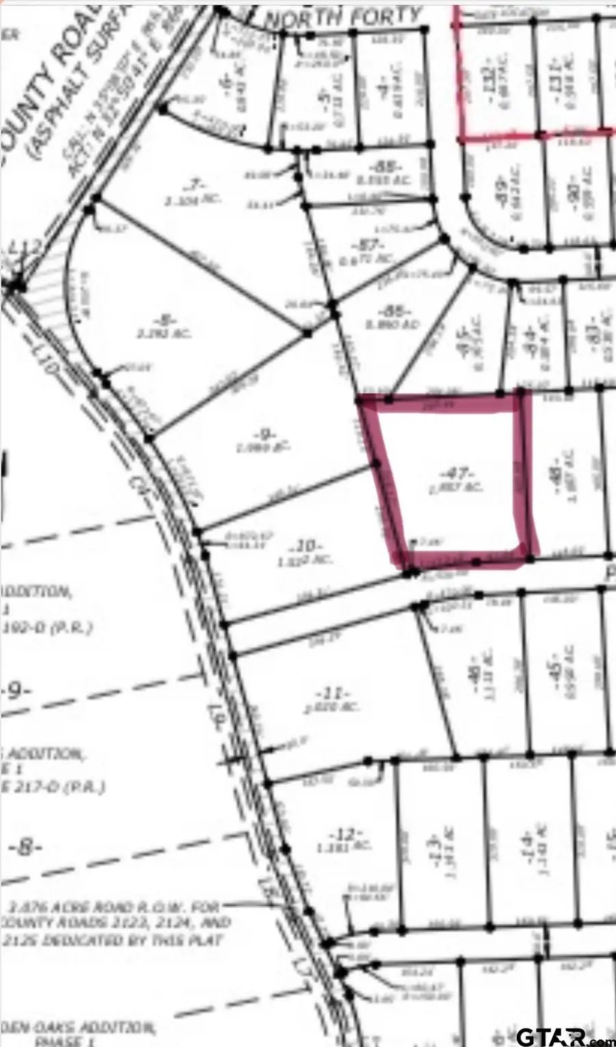 Lot 47 CR 2123, Whitehouse, TX 75791 - Image #2