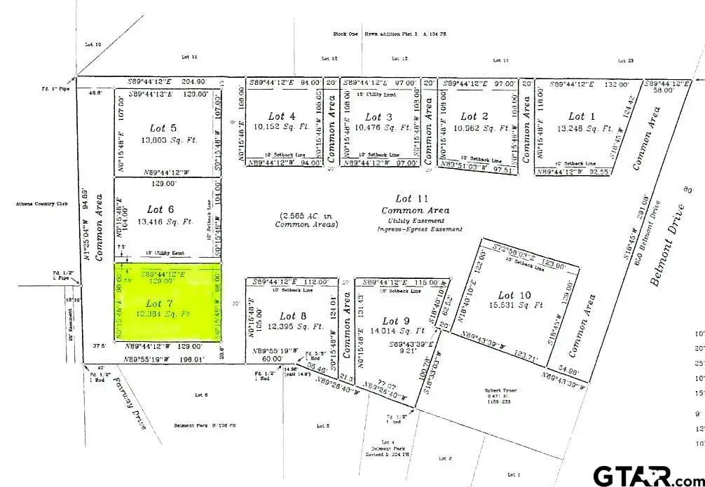 Lot 7 Belmont Dr., Athens, TX 75751 - #1