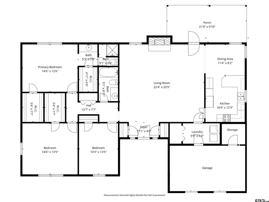 14202 Valley View Rdg, Tyler, TX 75709 - #3