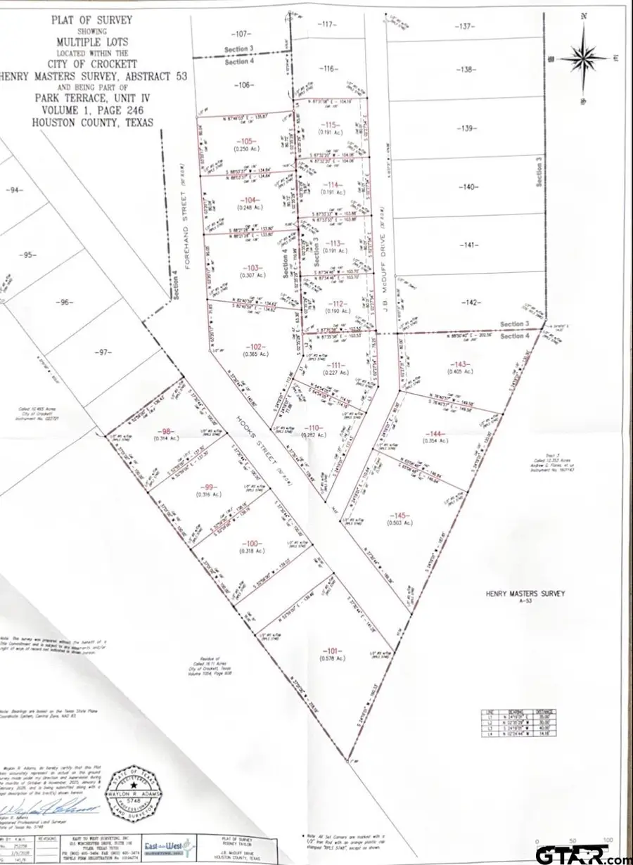 17 LOTS Hooks, Forehand, & McDuff Street, Crockett, TX 75835 - #2