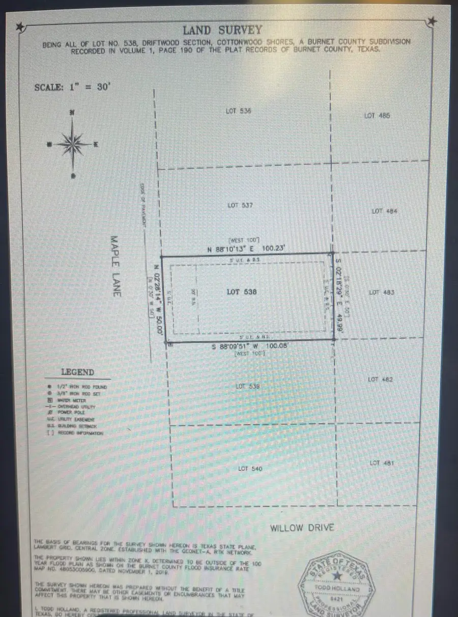 707 Maple Ln, Cottonwood Shores, TX 78657 - Image #2