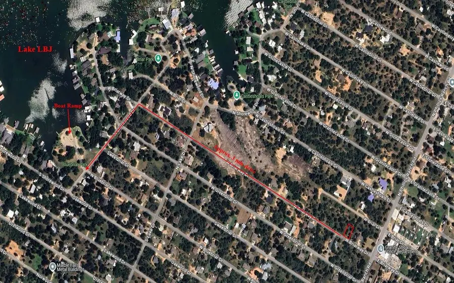 Lot 260 W Briarway Drive, Granite Shoals, TX 78654 - #2