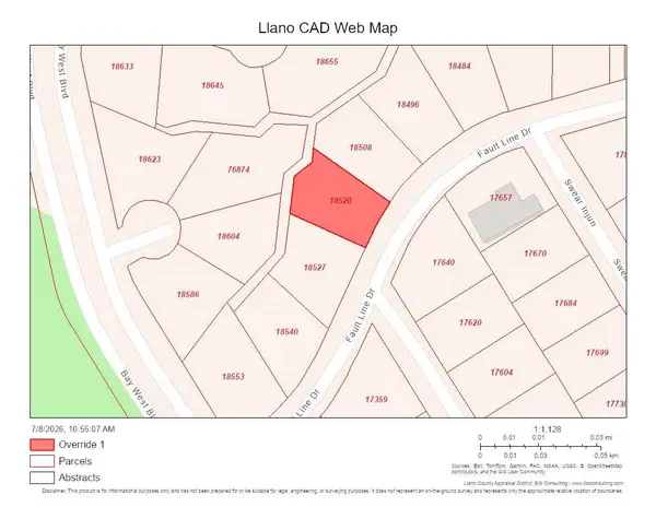 W4081 Faultline Drive, Horseshoe Bay, TX 78657