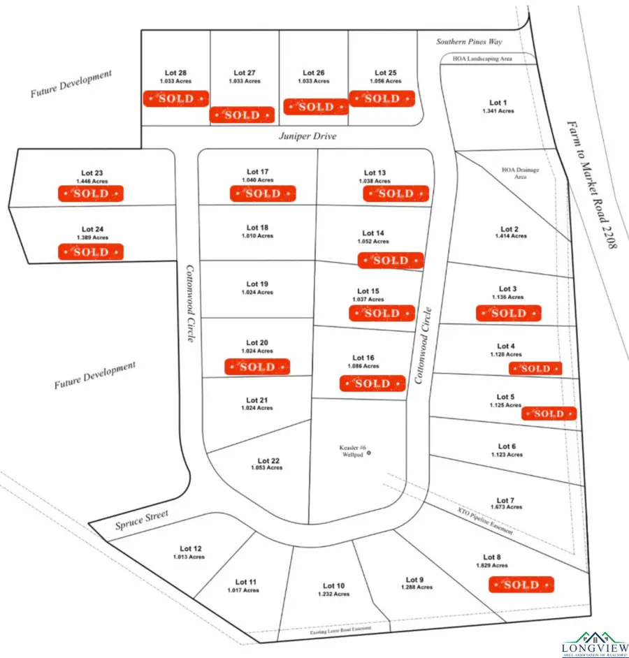 LOT 6 SOUTHERN PINES, Hallsville, TX 75650 - Image #2