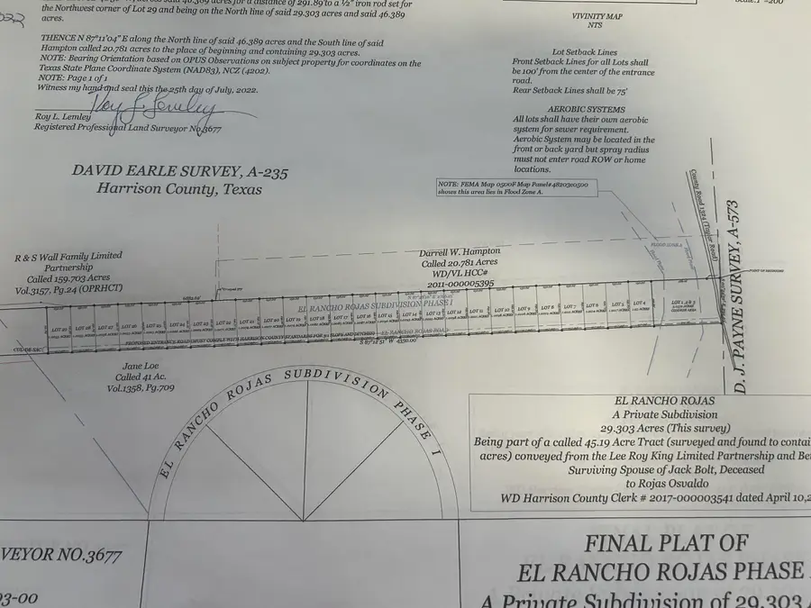 Lot 17 El Rancho Rojas Road, Marshall, TX 75672 - Image #2