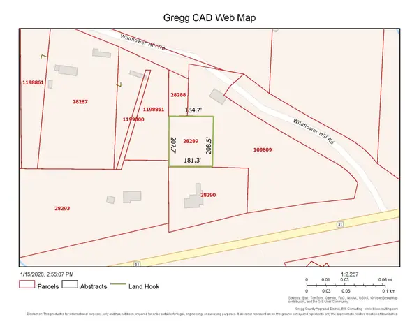 TBD Wildflower Hill Rd., Kilgore, TX 75662