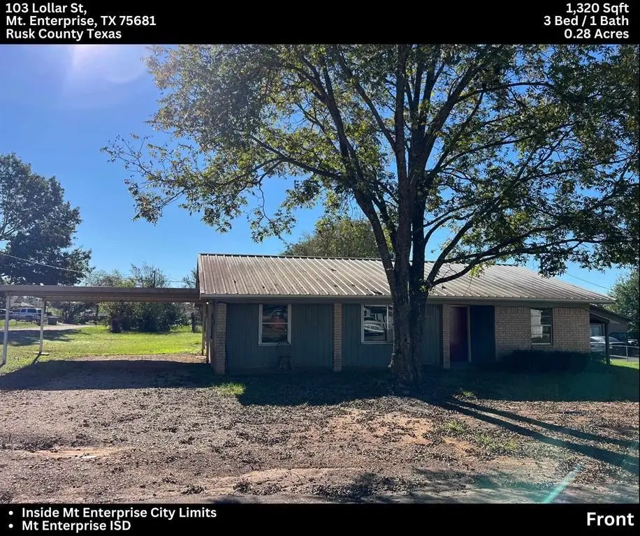 103 Lollar, Mount Enterprise, TX 75691 - #1