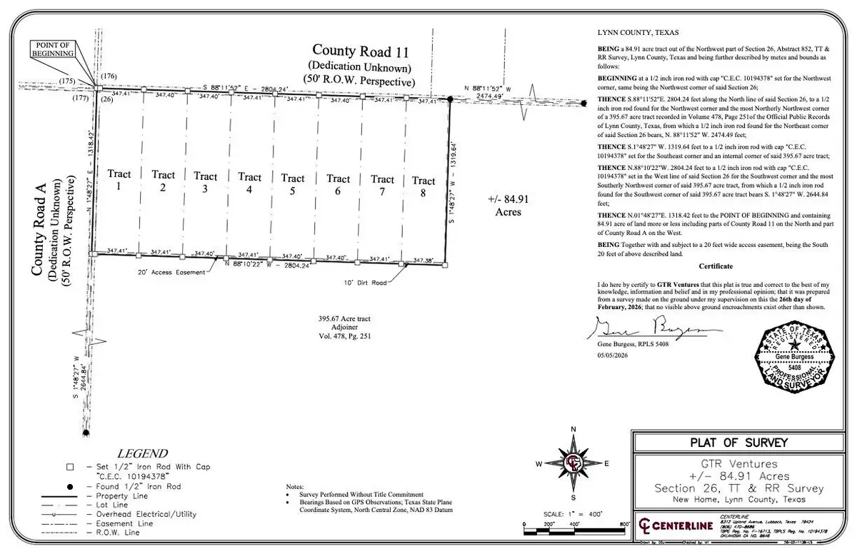 TRACT 3 County Road 11 Street, Tahoka, TX 79373 - #1