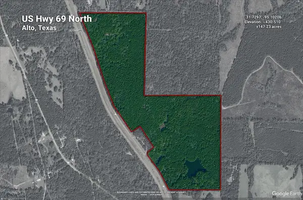 147.23 ACRES Hwy 69, Alto, TX 75925