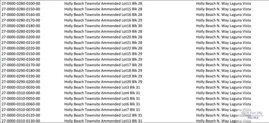 0 N Holly Beach Rd., Laguna Vista, TX 78578 - Image #3