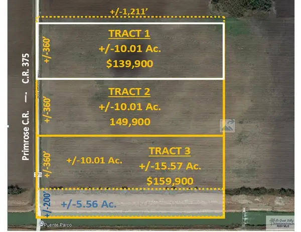 10 Ac (Tr 1) Primrose Ln., LYFORD, TX 78569