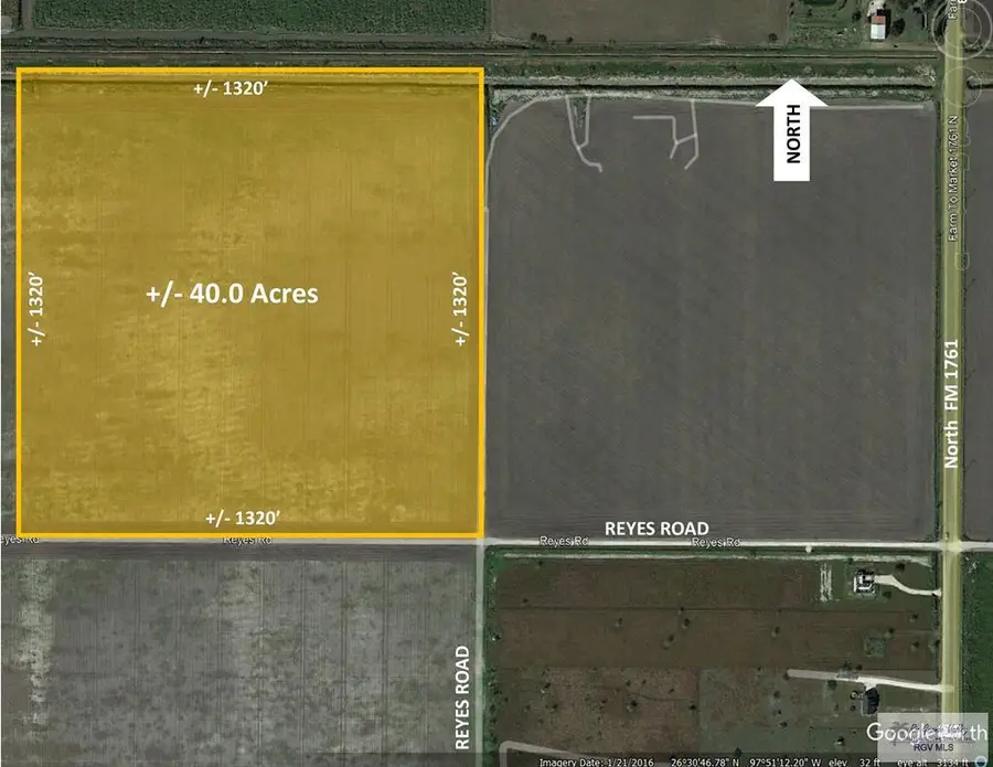 40 Ac. W Reyes Rd., Raymondville, TX 78580 - Image #2