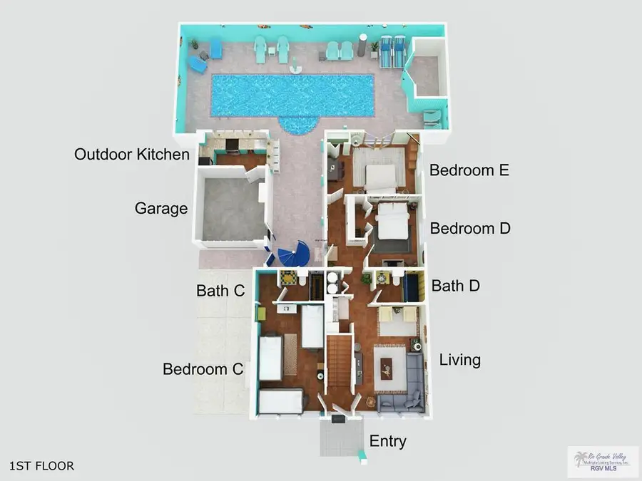 1403 Gulf Blvd., South Padre Island, TX 78597 - #3