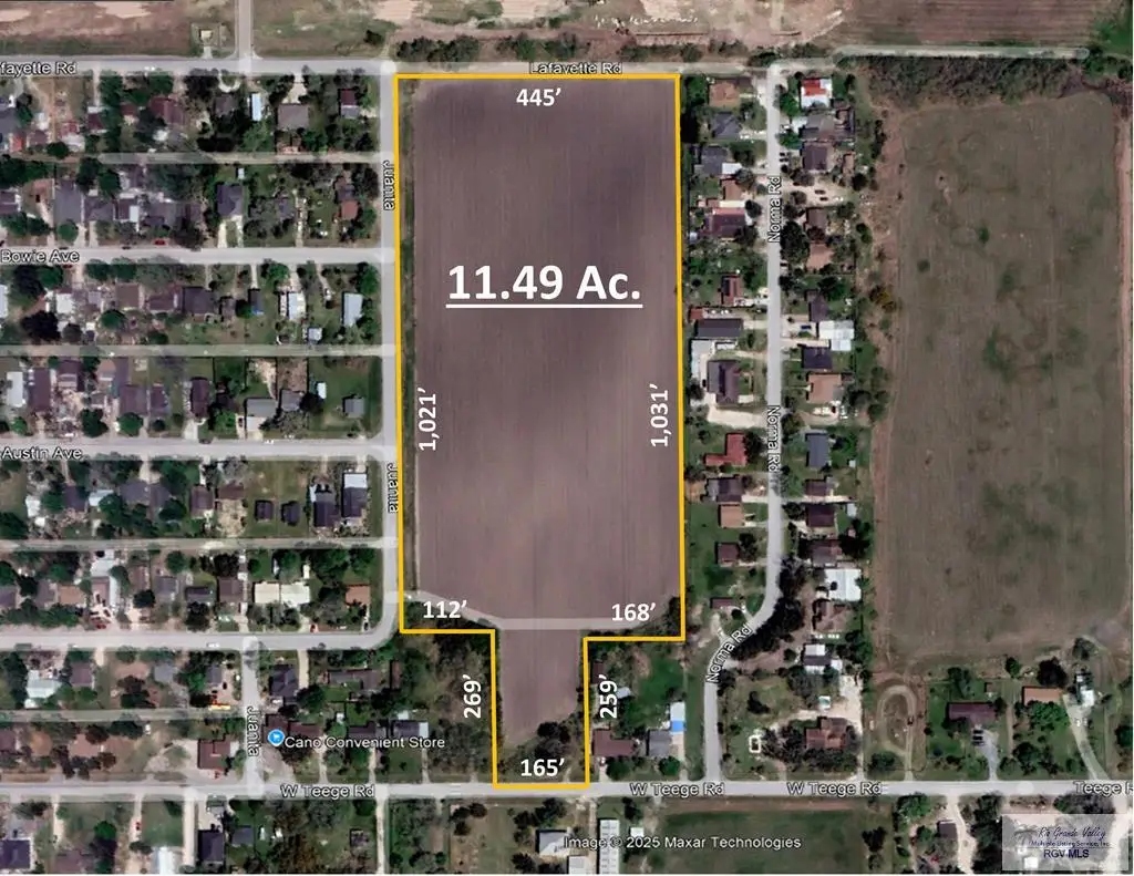 11.49 Ac. Teege Rd, Harlingen, TX 78552 - Image #1