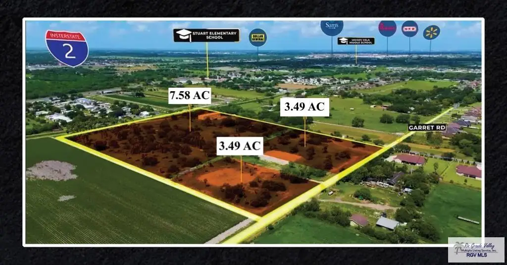 3.4877 ACRES Garrett Rd. #1, Harlingen, TX 78552 - Image #1
