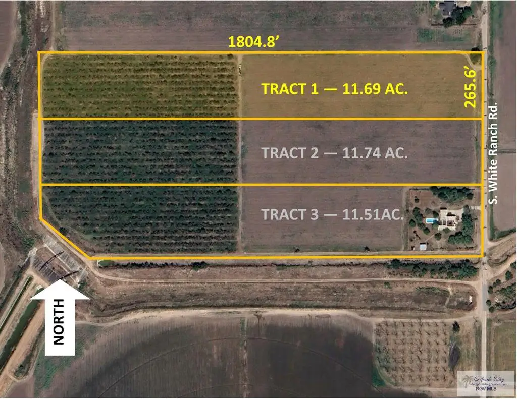 TRACT 1 S White Ranch Rd., La Feria, TX 78559 - #1