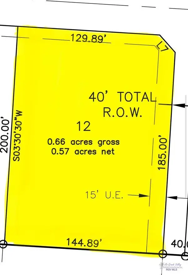 34604 Esmeralda Dr #LOT 12 Blk 2, BROWNSVILLE, TX 78526