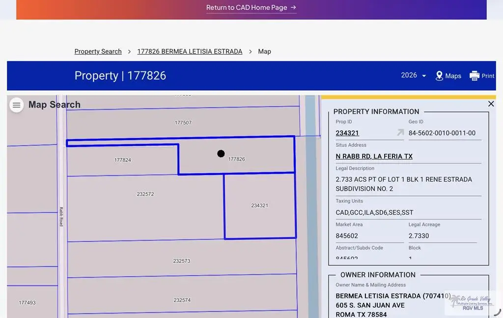26035 Rabb Rd., La Feria, TX 78559 - #1