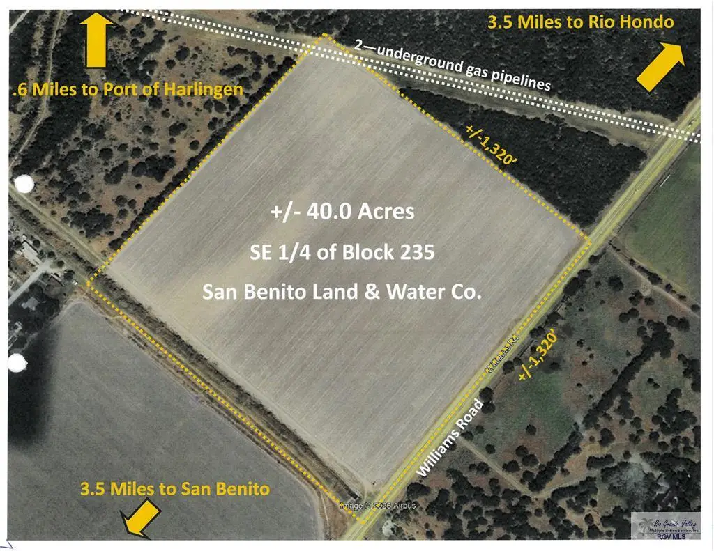40 Ac. Williams Rd., San Benito, TX 78586 - #1