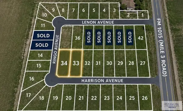 0 Harrison Ave. #Lot 34, EDCOUCH, TX 78538