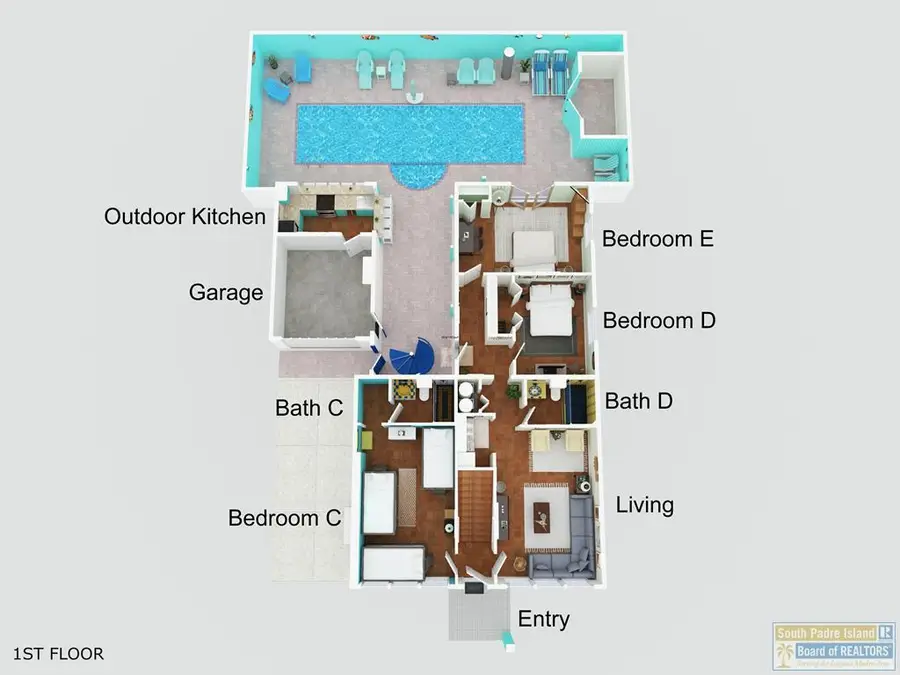 1403 Gulf Blvd., South Padre Island, TX 78597 - #3